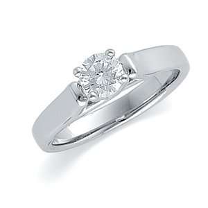 Elegant and Stylish 1/2 ct. Engagement Ring (Part of Bridal Set) in 