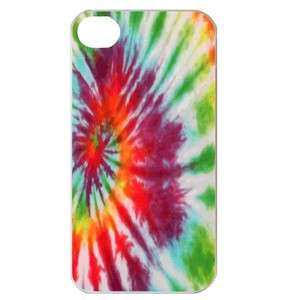 NEW Hot Tie Dye Hippy Hippie Image in iPhone 4 or 4S Hard Plastic Case 