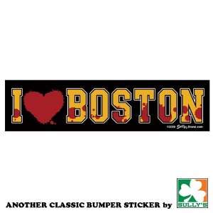  I Love Boston (Bloody Heart) Sticker Automotive