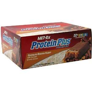 Met Rx USA Protein Bar, Chocolate Roasted Peanut with Caramel, 12   3