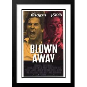 Blown Away 32x45 Framed and Double Matted Movie Poster   Style B 