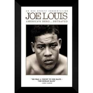  Joe Louis Americas Hero 27x40 FRAMED Movie Poster 