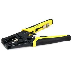   Connector Crimping Tool for F Type/BNC/RCA w/Ratchet