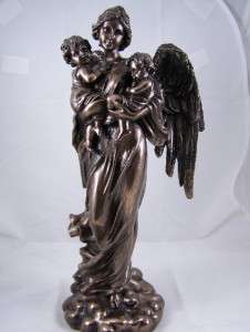 Guardian Angel Statue Figure Jesus Madonna Church Goods  
