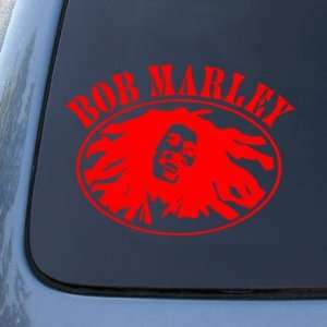  BOB MARLEY   Vinyl Decal Sticker #A1426  Vinyl Color Red 