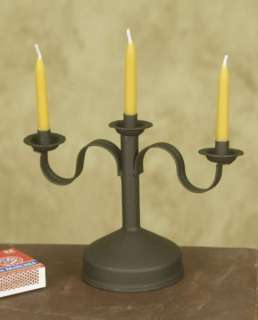 Unique Hand Forged Minature Parsons Table Candelabra  