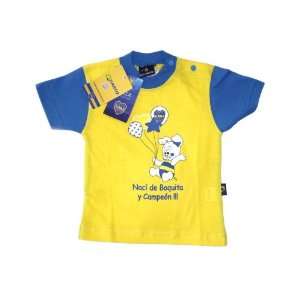 Boca Juniors Baby T shirt Size New Born Color Yellow