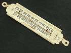 OHIO Vintage Thermometer MADE IN U.S.A. Metal Advertise Sign   FREE 