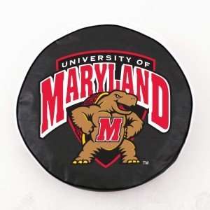  Maryland Terrapins Black Tire Cover, Large Sports 