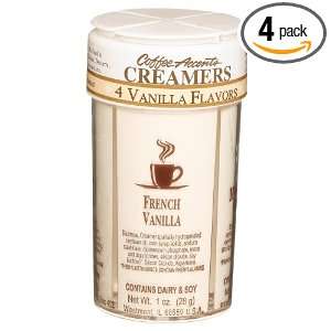 Dean Jacobs 4 Vanilla Creamers Accents Grocery & Gourmet Food