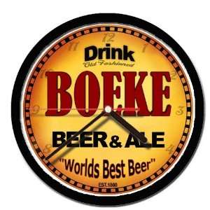  BOEKE beer and ale cerveza wall clock 