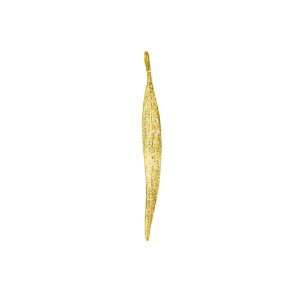  18K Gold Yellow Pendant Leaf Pendants CleverEve Jewelry