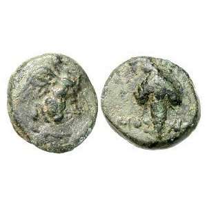  Teos, Ionia, c. 3rd   1st Century B.C.; Bronze AE 12 Toys 