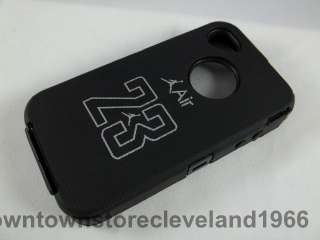 Box Defender case Jordan 23 Black for the iphone 4/ 4s  