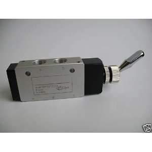 Way 2 Position Air Switch Toggle Pneumatic Valve Detented 1/4 NPT