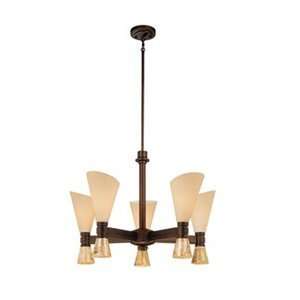  Thomas Lighting AG1000 IBZ 10 Light Radius Chandelier 