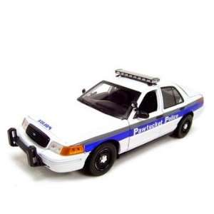   PAWTUCKET POLICE CAR RHODE ISLAND 118 DIECAST MODEL 