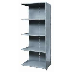  Hi Tech Shelving Heavy Duty Closed Type Add on Unit with 5 