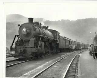 Black and White Vintage Ex Pere Marquette Pacific Train 8 x 10  