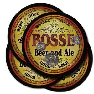  BOSSE Family Name Beer & Ale Coasters 