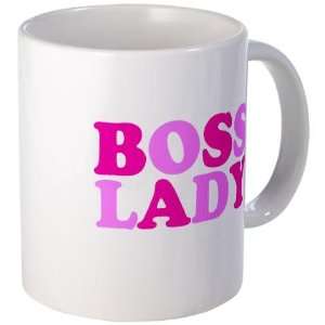  BOSS LADY pink Funny Mug by 