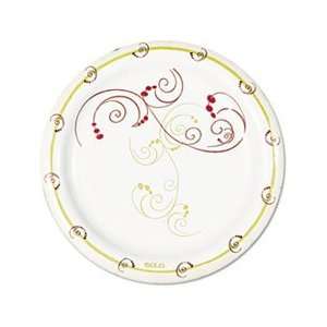  Symphony Paper Dinnerware, Mediumweight Plate, 8 1/2, Tan 
