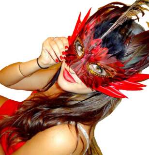 Feather Mask Halloween & Masquerade Masks Four Colors Very High 