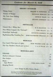 1938 March 19 POST Magazine   Chinas No. 1 White Boy  
