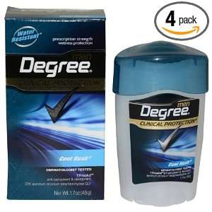 Degree Male Clinical Protection Anti perspirant & Deodorant, Cool Rush 