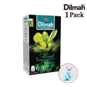 Mint Tea / Mint Black Tea   Dilmah Exotic Mint Flavored Black Tea 