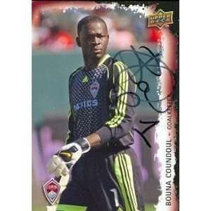  Bouna Coundoul Autographed/Hand Signed Soccer trading Card 