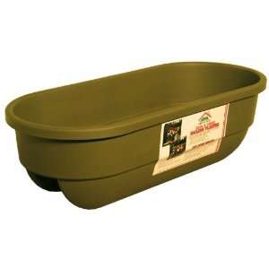  Apollo 24 Olive 2 X 6 Deck and Fence Railing Planter 