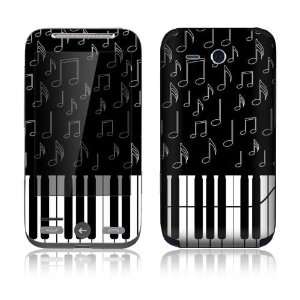  HTC Freestyle Decal Skin Sticker   I Love Piano 