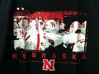   Cornhuskers NCAA Football T Shirt   Husker Football Blackshirt  