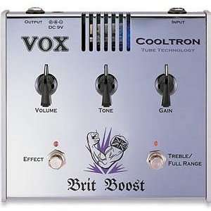  Vox Brit Boost Cooltron Brit Boost Pedal   English Style Boost 