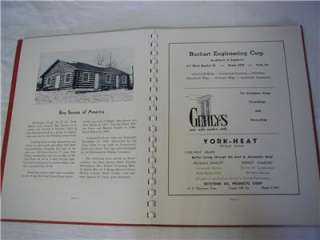 Vintage 1950 Dillsburg Community Bldg & History Book PA  