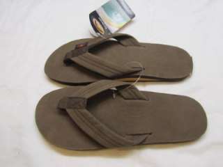 Mens new leather Rainbow Sandals flip flops size S M L XXL 301 ALTS 