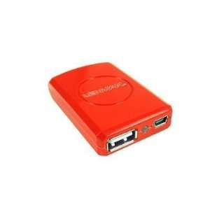  Portable Mini USB Charger Red Electronics