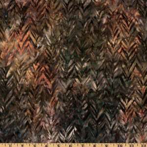  44 Wide Artisan Batiks Portofino Chevron Earth Fabric 