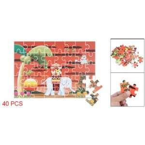   Tiger Bird Picture 40pcs Brain Training Jigsaw Puzzle Toys & Games