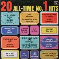 20 ALL TIME NO.1 HITS LP 1965 ORIGINAL ARTISTS EXC  