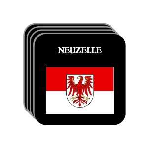  Brandenburg   NEUZELLE Set of 4 Mini Mousepad Coasters 