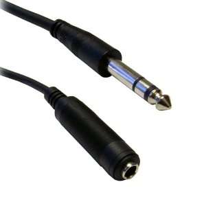  Cable 1 4 in Stereo Male to 1 4 in Stereo Female 25 ft 