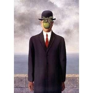 RENE MAGRITTE, The Son of Man, canvas 24 x 18 1/2 in., ready to hang