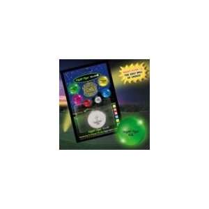  NIGHT FLYER GOLF BALL GREEN (Retail Blister Card) Health 