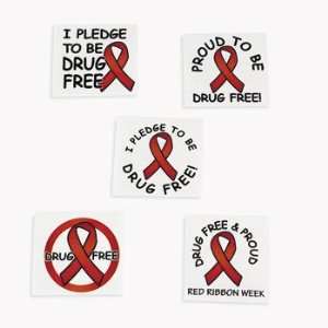  Red Ribbon Week Tattoos   Awards & Incentives & Stickers 