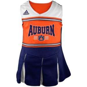  Auburn Tigers Adidas Toddler Two Piece Cheerleader Dress 