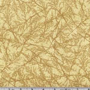   Wolfsong Textural Twigs Tan Fabric By The Yard Arts, Crafts & Sewing