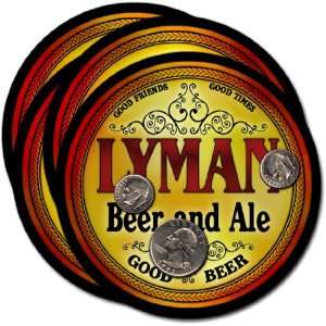  Lyman , WY Beer & Ale Coasters   4pk 