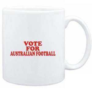 Mug White  VOTE FOR Australian Football  Sports  Sports 